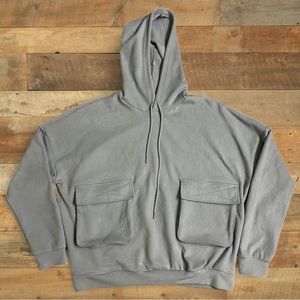 Adika Hoody w Front Pockets Seafoam Green Size XS